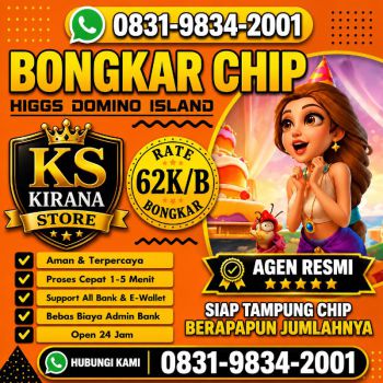 TERIMA BONGKAR CHIP HDI HIGGS DOMINO ISLAND JUAL BELI CHIP HDI WA 083198342001