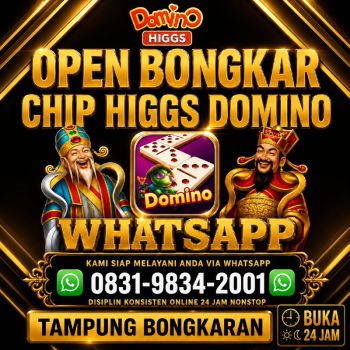 TERIMA BONGKAR CHIP HDI HIGGS DOMINO ISLAND JUAL BELI CHIP HDI WA 083198342001