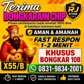 TERIMA BONGKAR CHIP HDI HIGGS DOMINO ISLAND DAN ROYAL DREAM WA 0831-9834-2001
