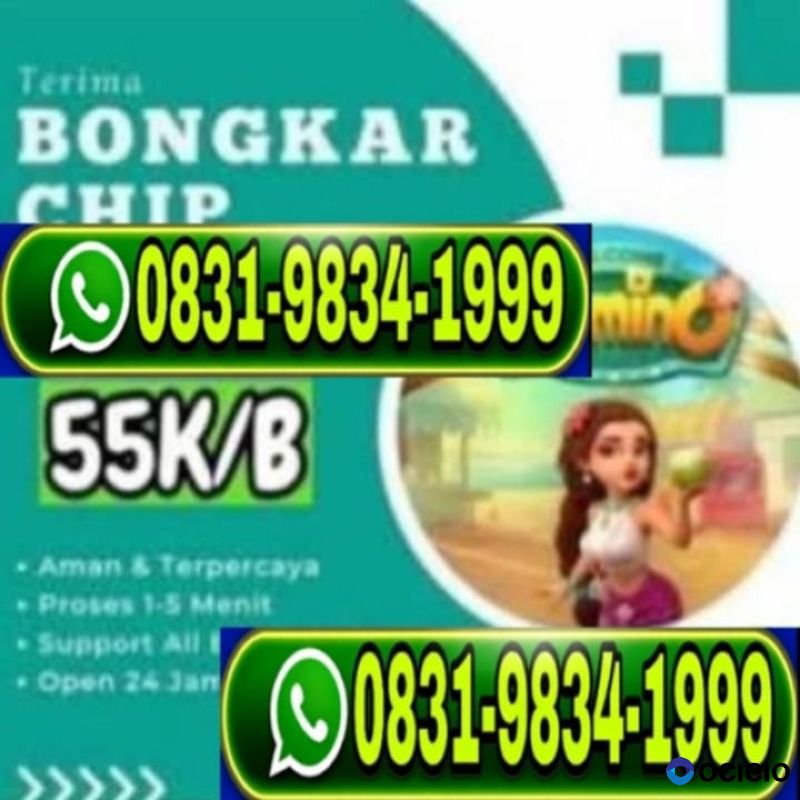 Terima bongkar domino island chip higgs Wa 083198341999