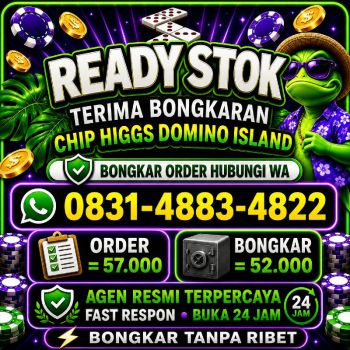 TERIMA BONGKAR CHIP HDI HIGGS DOMINO ISLAND JUAL BELI CHIP HDI WA 083148834822