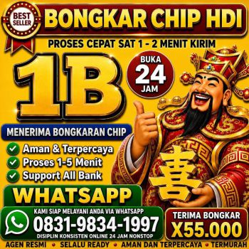 Terima Bongkaran Chip Higgs domino Island Amanah dan terpercaya Wa 083198341997