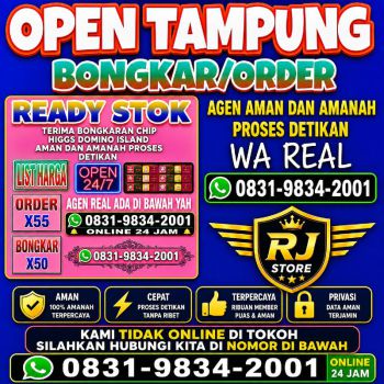 Terima Bongkaran Chip Higgs domino Island Amanah dan terpercaya Wa 083198342001