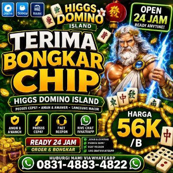 TERIMA BONGKAR CHIP HDI HIGGS DOMINO ISLAND JUAL BELI CHIP HDI WA 083148834822