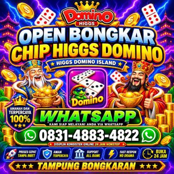 TERIMA BONGKAR CHIP HDI HIGGS DOMINO ISLAND DAN ROYAL DREAM WA 0831-4883-4822