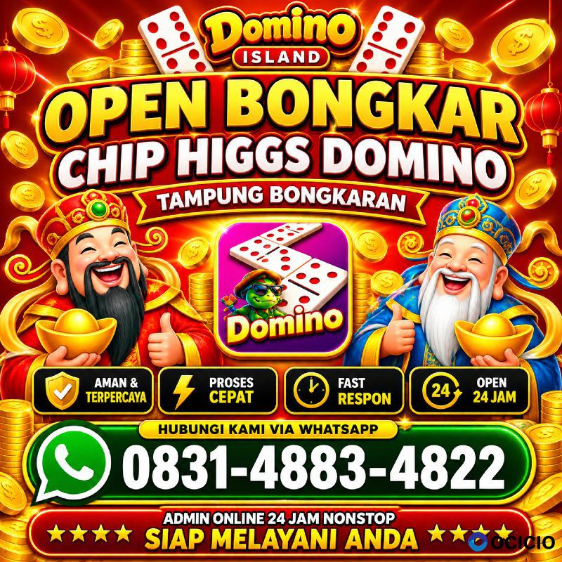 TERIMA BONGKAR CHIP HDI HIGGS DOMINO ISLAND DAN ROYAL DREAM WA 0831-4883-4822
