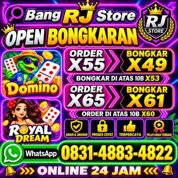 TERIMA BONGKAR CHIP HDI HIGGS DOMINO ISLAND DAN ROYAL DREAM WA 0831-4883-4822