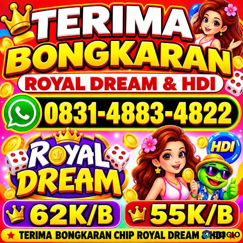 KHUSUS TERIMA BONGKAR CHIP DOMINO ISLAND HIGGS 🔥 BUKA 24JAM WA:0831-4883-4822