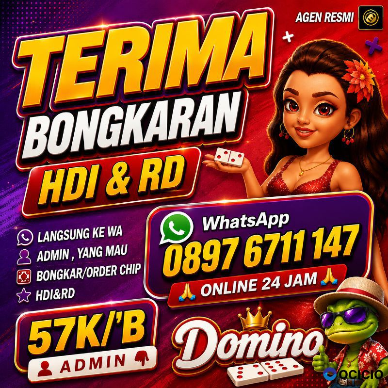 TERIMA BONGKARAN CHIP HIGGS DOMINO ISLAND AGEN 0897 6711 147