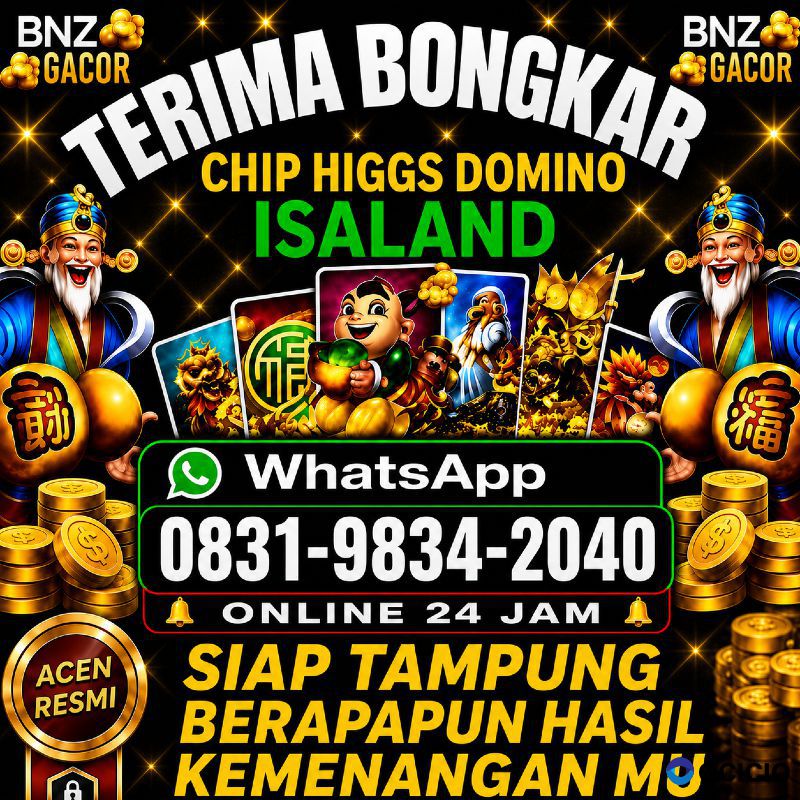 TERIMA BONGKAR CHIP HDI HIGGS DOMINO ISLAND DAN ROYAL DREAM WA 0831-9834-2040