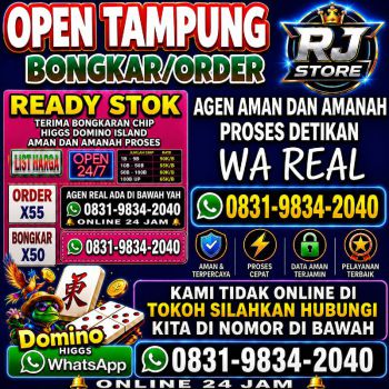 TERIMA BONGKAR CHIP HDI HIGGS DOMINO ISLAND JUAL BELI CHIP HDI WA 083198342040
