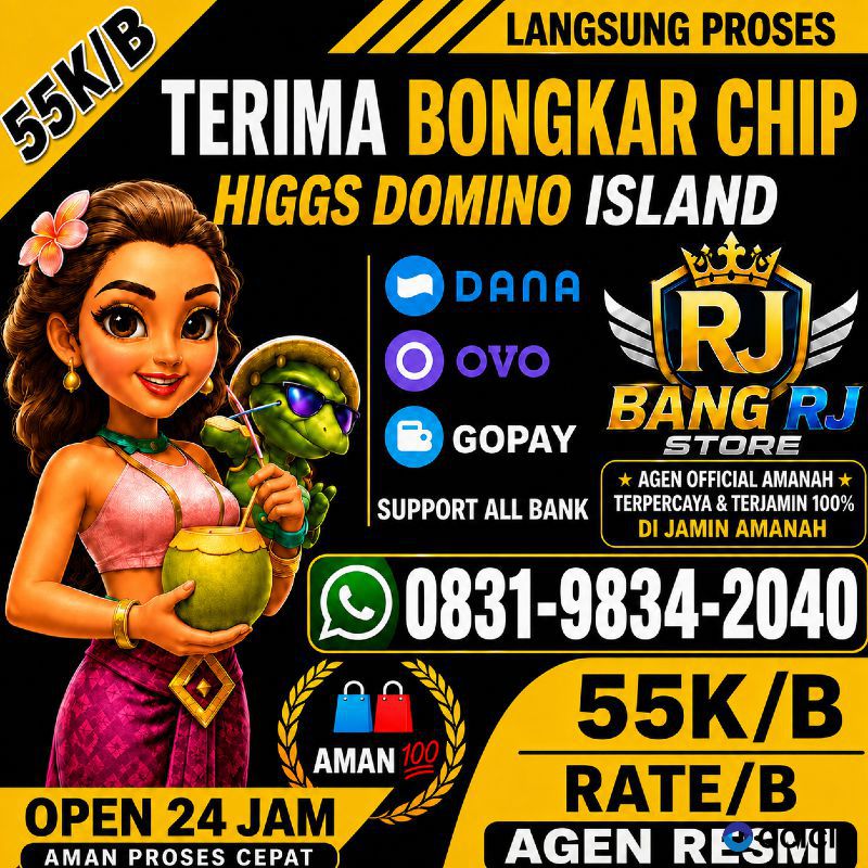 TERIMA BONGKAR CHIP HDI HIGGS DOMINO ISLAND JUAL BELI CHIP HDI WA 083198342040