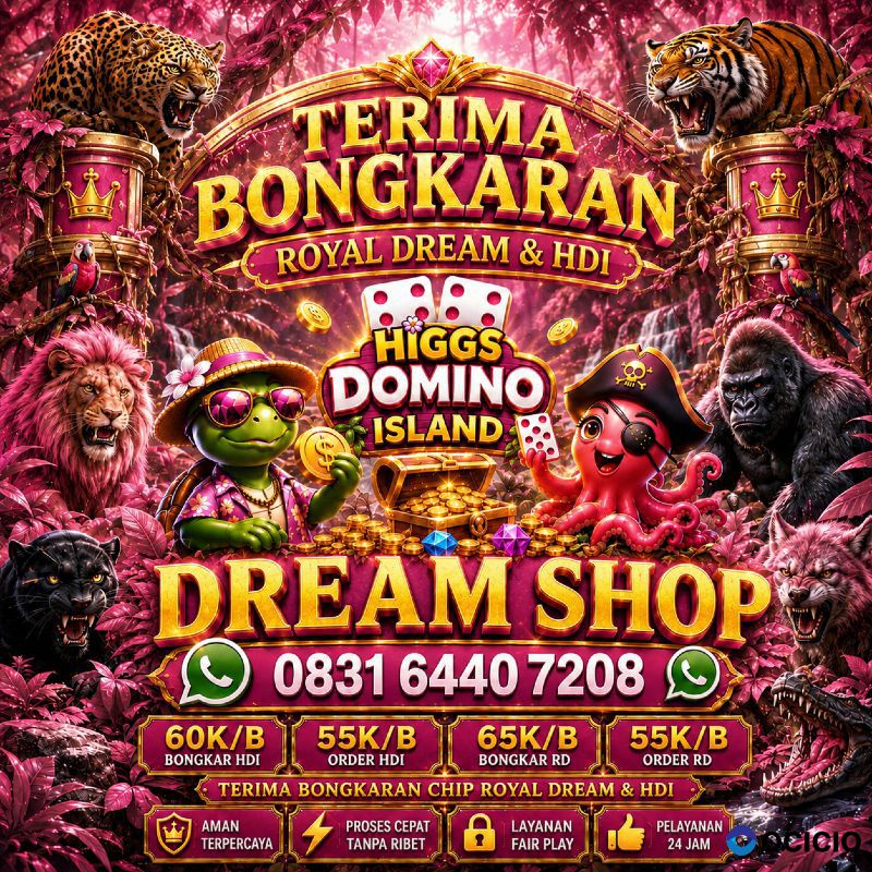 Agen resmi Terima bongkar chip Higgs domino island amanah
