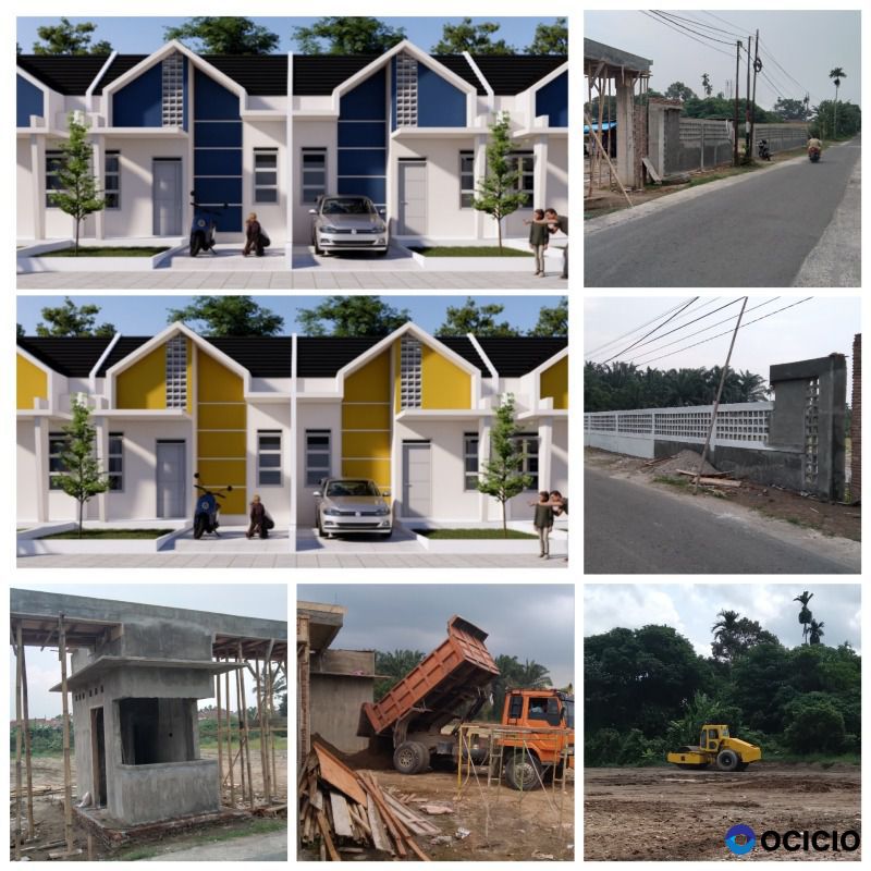 Jual rumah subsidi bintang mencirim 2 di sei mencirim 15 menit ke sunggal