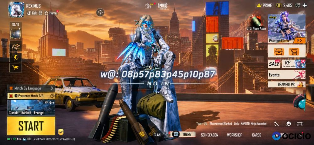 JUAL AKUN PUBG SULTAN AMAN& TERPERCAYA 100%🥳WA:0857-8345-1087