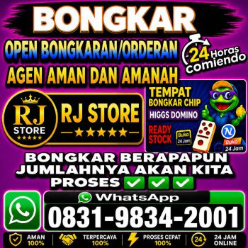 KHUSUS TERIMA BONGKAR CHIP DOMINO ISLAND HIGGS 🔥 BUKA 24JAM WA:0831-9834-2001