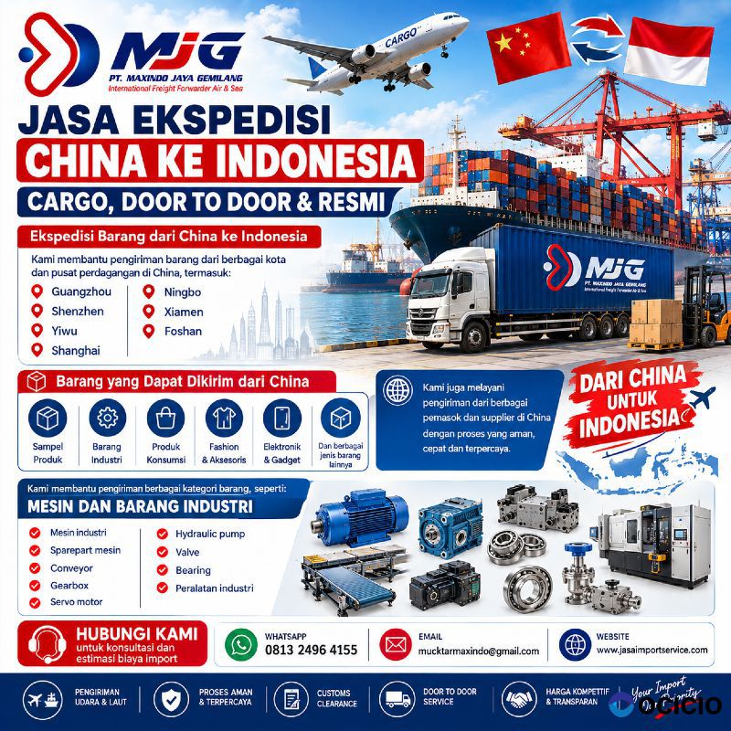 Jasa Import Barang ke Indonesia