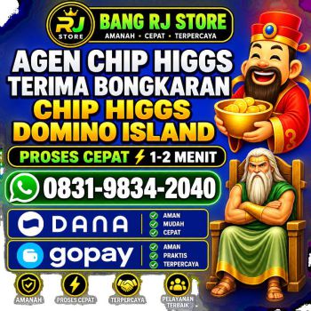 TERIMA BONGKAR CHIP HDI HIGGS DOMINO ISLAND JUAL BELI CHIP HDI WA 083198342040
