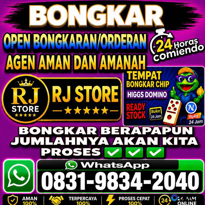 TERIMA BONGKAR CHIP HDI HIGGS DOMINO ISLAND DAN ROYAL DREAM WA 0831-9834-2040