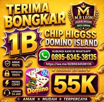TERIMA BONGKAR CHIP HDI HIGS DOMINO ISLAND BUKA 24JAM AGEN TERPERCAYA