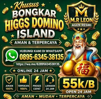 TERIMA BONGKAR CHIP HDI HIGGS DOMINO ISLAND BUKA 24JAM AGEN TERPERCAYA