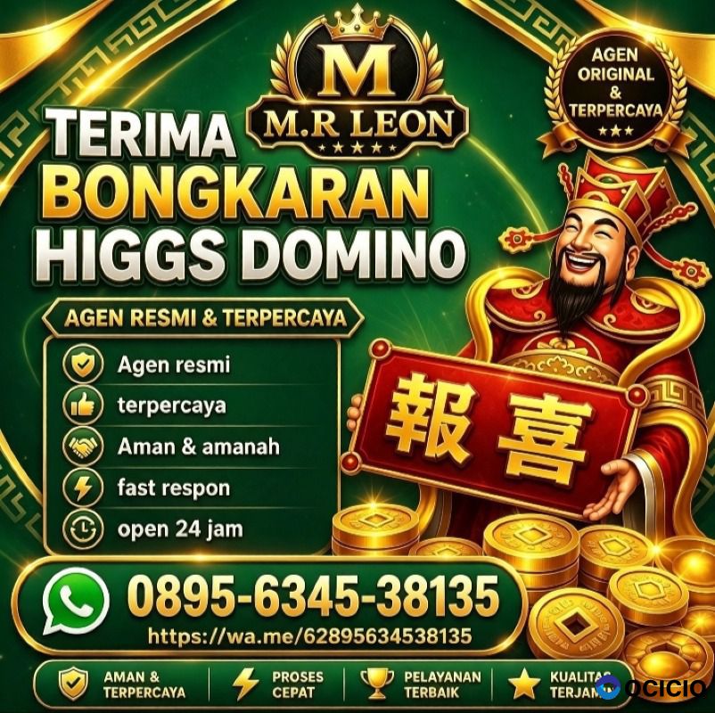 AGEN TERIMA BONGKAR CHIP HDI HIGGS DOMINO ISLAND BUKA 24JAM AGEN TERPERCAYA