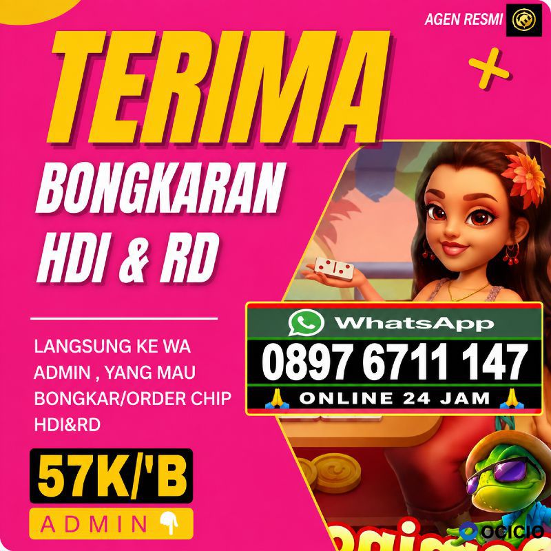 Agen terima bongkaran chip hdi dan rd aman dan amanah