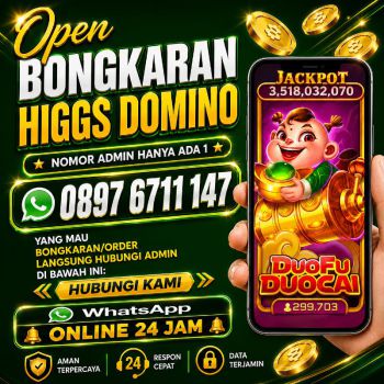 Open bongkaran chip higgs domino island agen resmi amanah