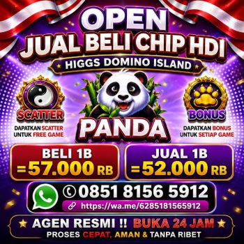AGEN TERIMA BONGKAR CHIP DOMINO ISLAND HIGGS BUKA 24JAM WA:0851-8156-5912
