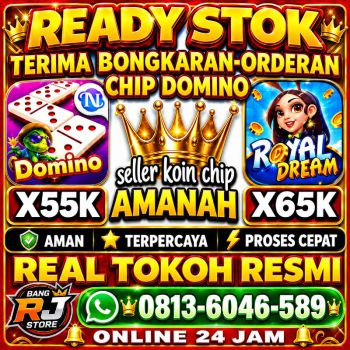 ||AGEN RESMI|| TERIMA BONGKAR COIN CHIP HIGGS DOMINO ISLADN GAMING Chip HDI|HGI