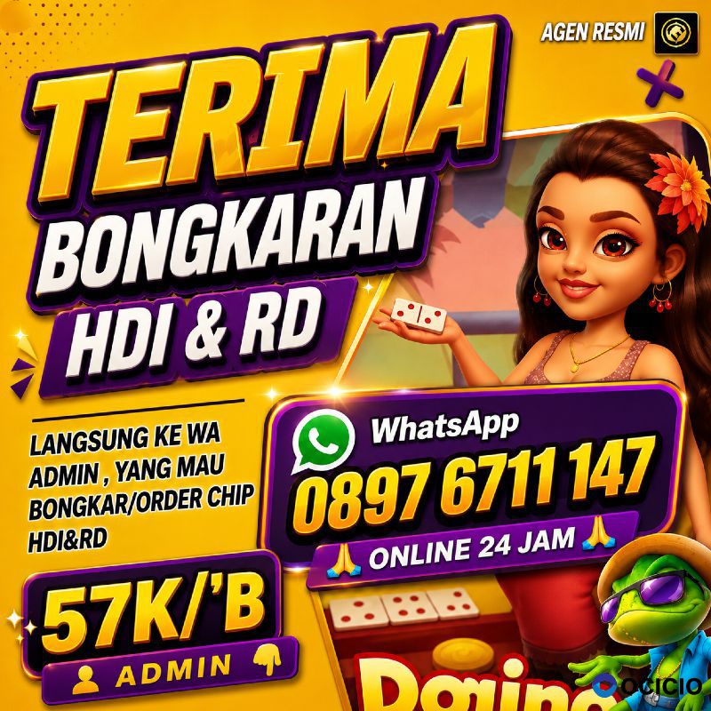 Agen terima bongkaran chip higgs domino amanah dan tepercaya