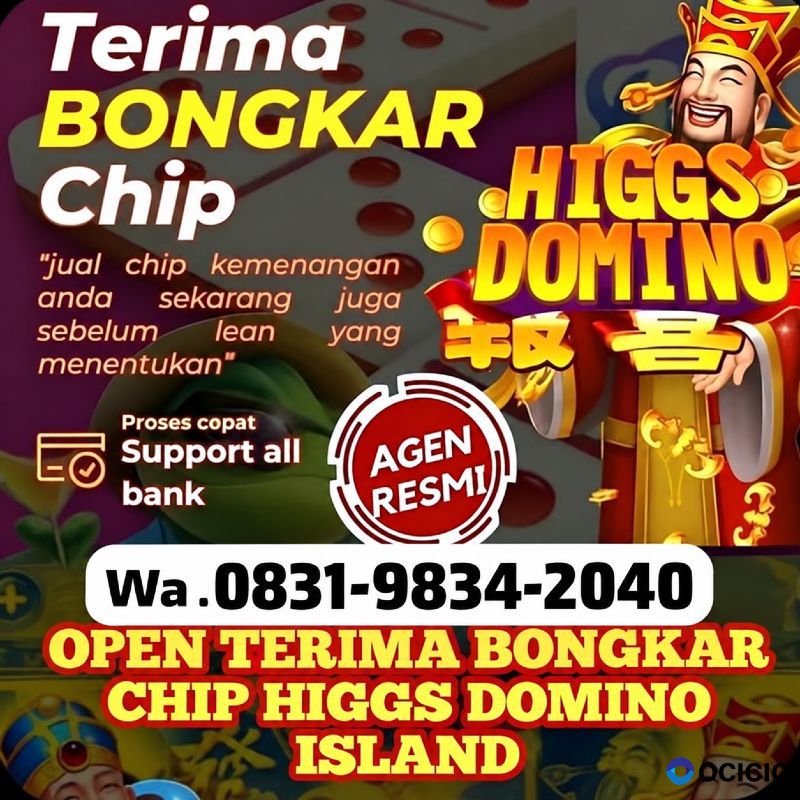 TERIMA BONGKAR CHIP HDI HIGGS DOMINO ISLAND JUAL BELI CHIP HDI WA 083198342040