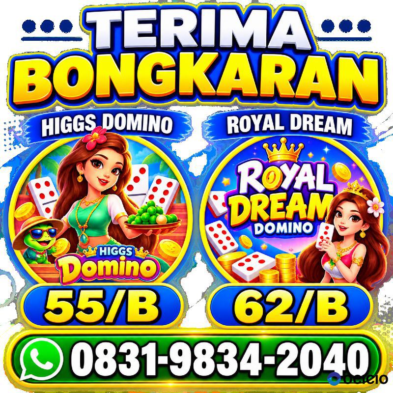 TERIMA BONGKAR CHIP HDI HIGGS DOMINO ISLAND DAN ROYAL DREAM WA 0831-9834-2040