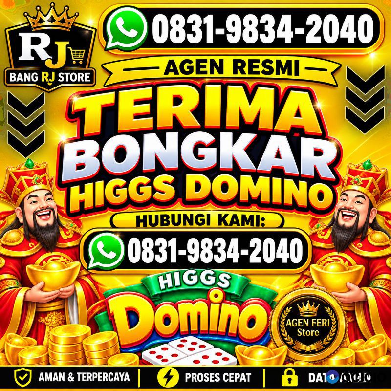TERIMA BONGKAR CHIP HDI HIGGS DOMINO ISLAND JUAL BELI CHIP HDI WA 083198342040