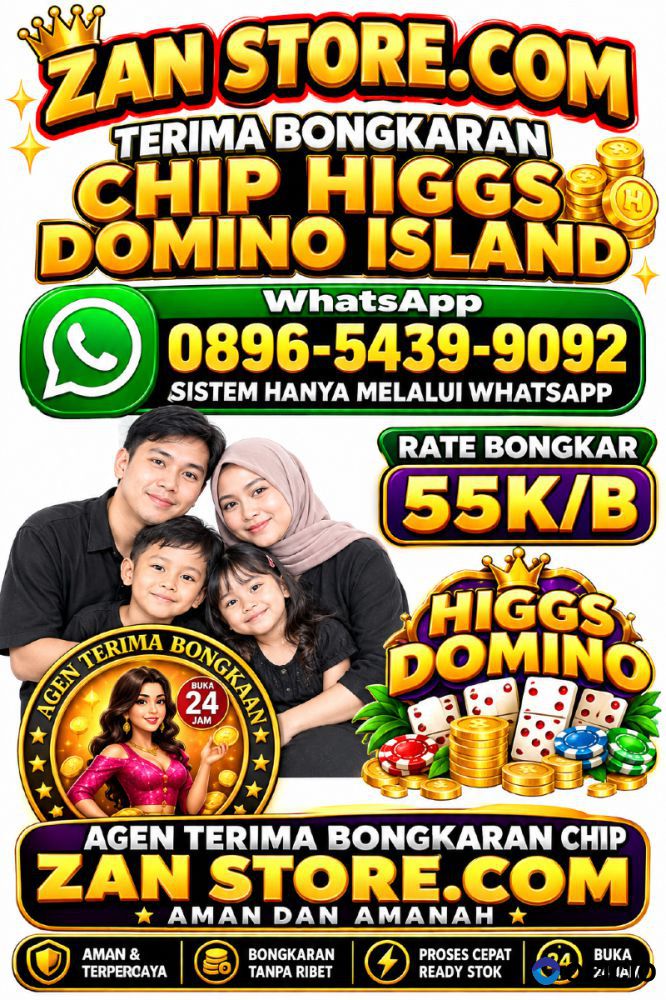 Terima bongkar chip Higgs domino island aman dan terpercaya wa 0896-5439-9092