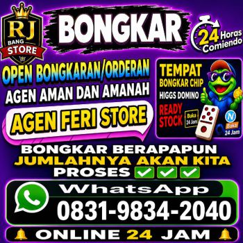 Terima Bongkaran Chip Higgs domino Island Amanah dan terpercaya Wa 083198342040