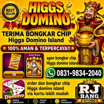 TERIMA BONGKAR CHIP HDI HIGGS DOMINO ISLAND JUAL BELI CHIP HDI WA 083198342040
