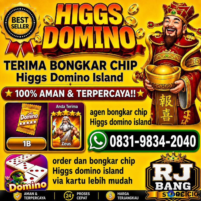 TERIMA BONGKAR CHIP HDI HIGGS DOMINO ISLAND JUAL BELI CHIP HDI WA 083198342040