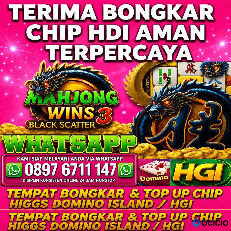 AGEN TERIMA BONGKARAN CHIP HIGGS DOMINO TERPERCAYA AGEN BONGKAR