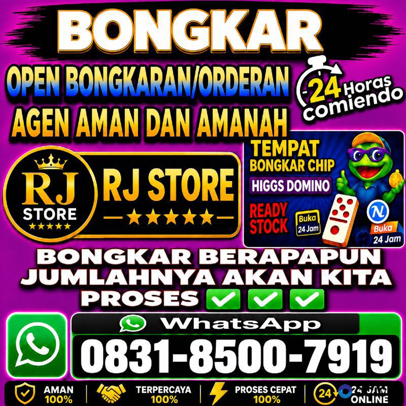 TERIMA BONGKAR CHIP HDI HIGGS DOMINO ISLAND DAN ROYAL DREAM WA 0831-8500-7919