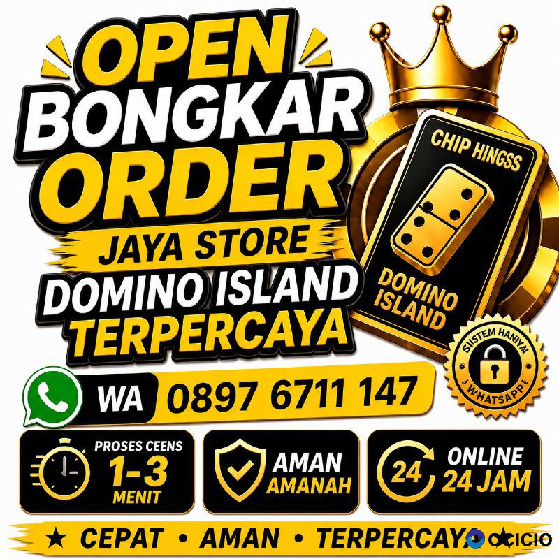 JASA BONGKARAN CHIP HIGGS DOMINO ISLAND AMANAH DAN TERPERCAYA