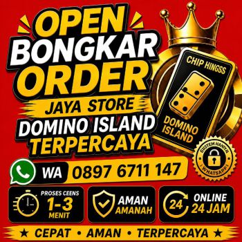 Open bongkaran chip higgs domino island amanah dan tepercaya agen resmi