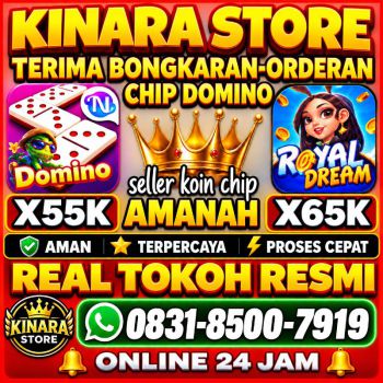 TERIMA BONGKAR CHIP HDI HIGGS DOMINO ISLAND DAN ROYAL DREAM WA 0831-8500-7919
