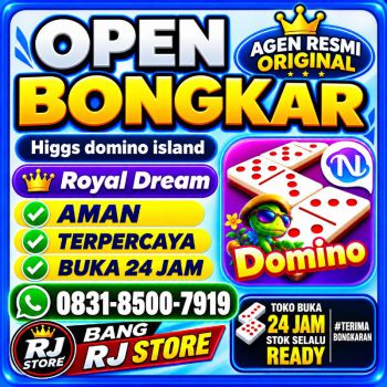 TERIMA BONGKAR CHIP HDI HIGGS DOMINO ISLAND JUAL BELI CHIP HDI WA 083185007919
