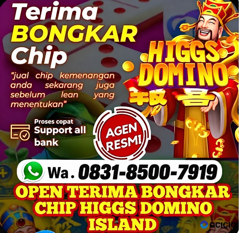 TERIMA BONGKAR CHIP HDI HIGGS DOMINO ISLAND JUAL BELI CHIP HDI WA 083185007919