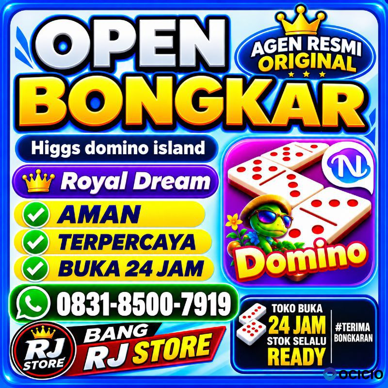 TERIMA BONGKAR CHIP HDI HIGGS DOMINO ISLAND JUAL BELI CHIP HDI WA 083185007919