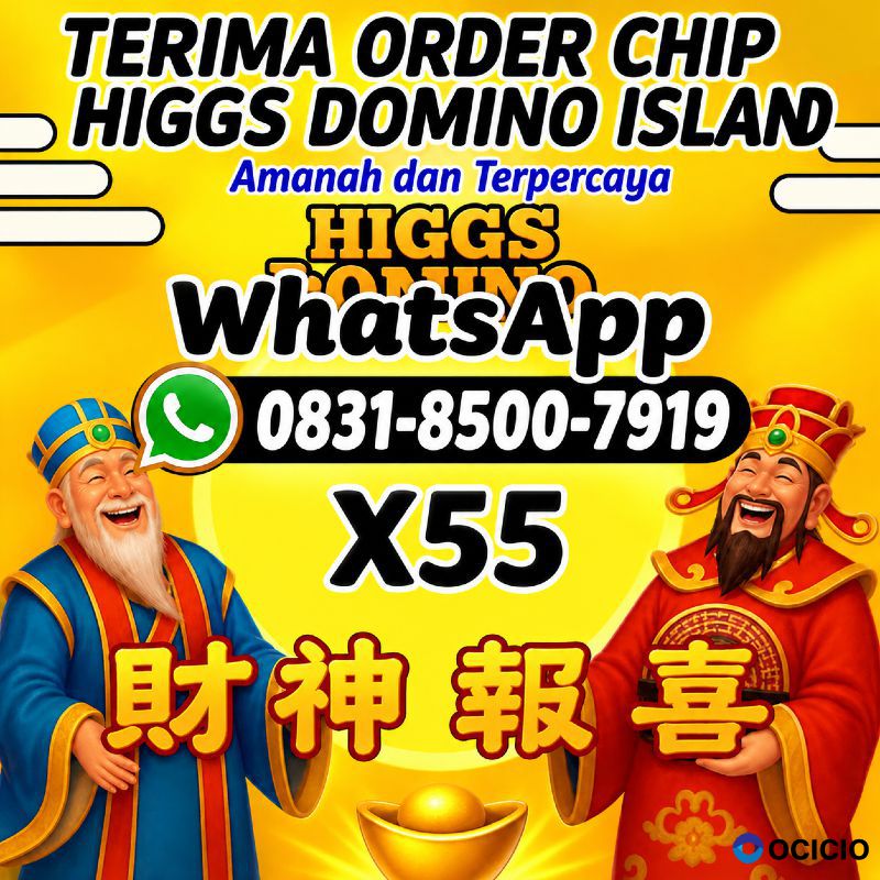 TERIMA BONGKAR CHIP HDI HIGGS DOMINO ISLAND JUAL BELI CHIP HDI WA 083185007919