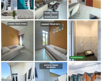 Jual rumah bersubsidi di daerah binjai dp 5 juta 15 menit ke binjai supermall