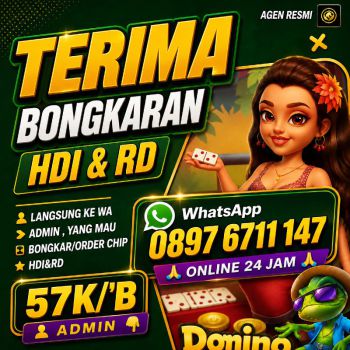 TERIMA BONGKARAN CHIP HIGGS DOMINO ISLAND AMANAH PROSES DETIKAN AGEN BONGKAR