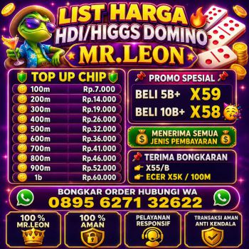 TERIMAH BONGKAR CHIP DOMINO DAN ROYAL DREAM